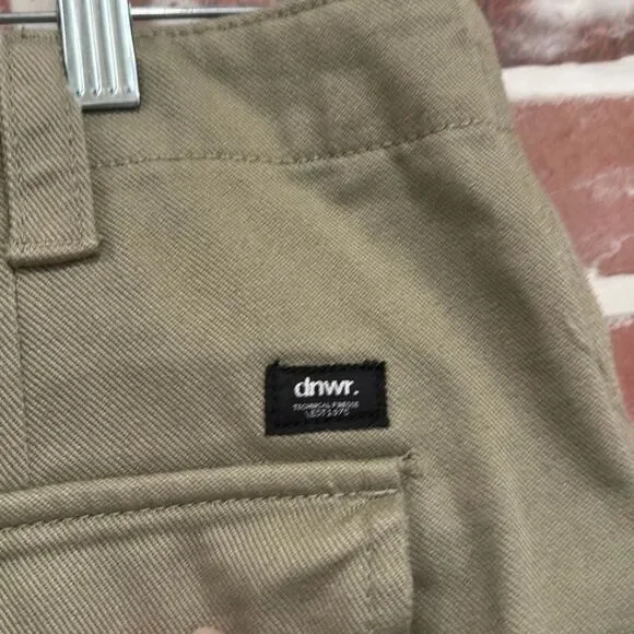 Zara Men's Straight Jeans in Olive